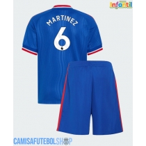 Camisa de time de futebol Manchester United Lisandro Martinez #6 Replicas 2º Equipamento Infantil 2026-27 Manga Curta (+ Calças curtas)